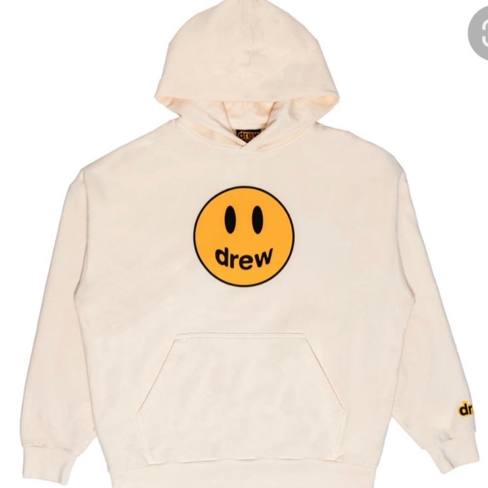 DREW XXL HOODIE IN CREAM